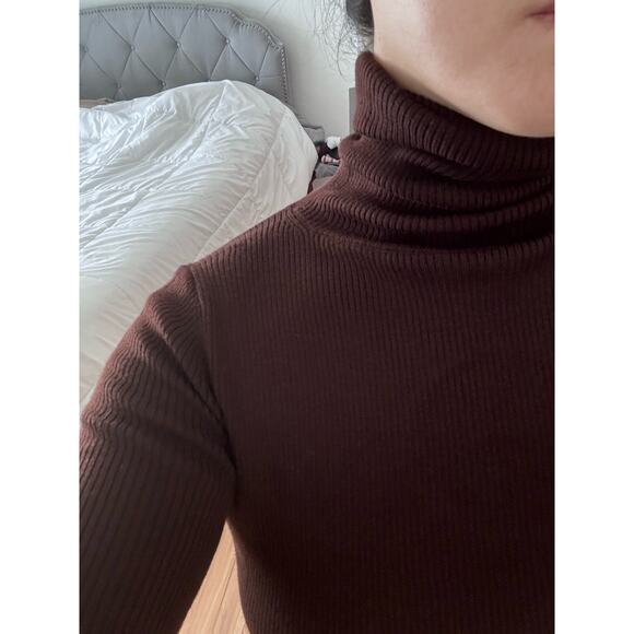 NWT Thakoon Merino Wool turtle neck  size xs relaxed fit - Picture 2 of 7